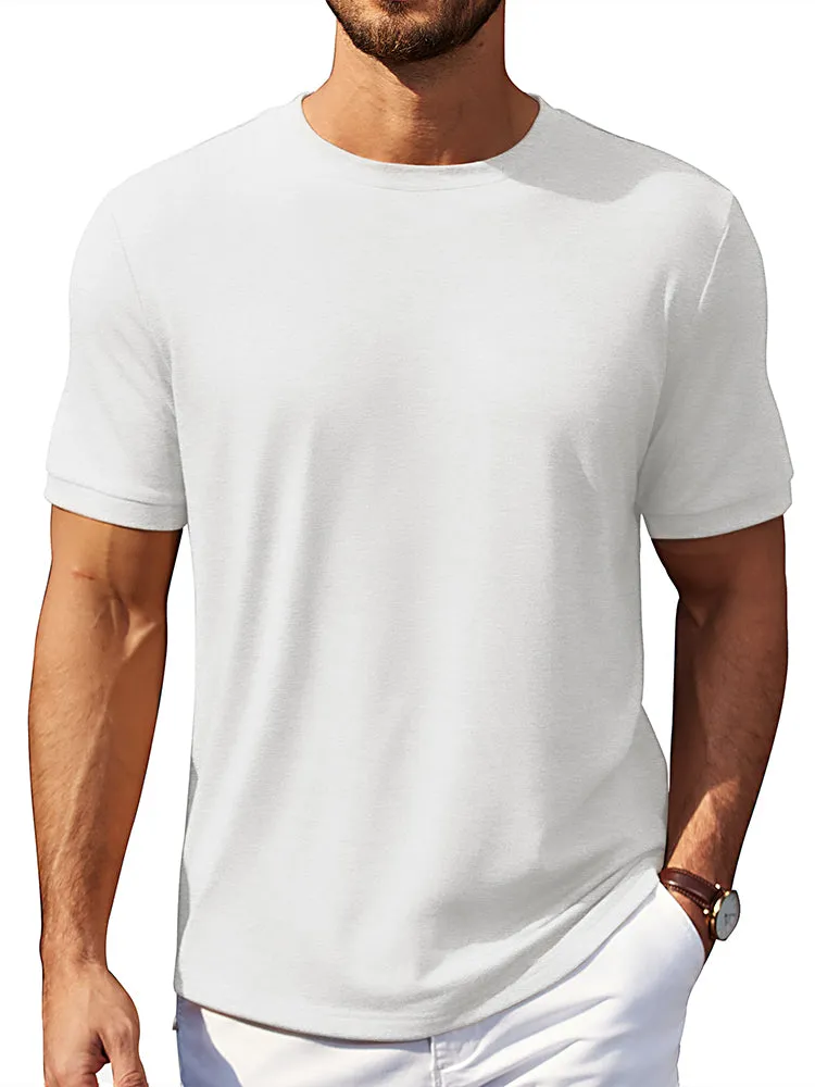 Summer Essentials Casual T-Shirt (US Only) sold by Coofandy product image thumbnail 4
