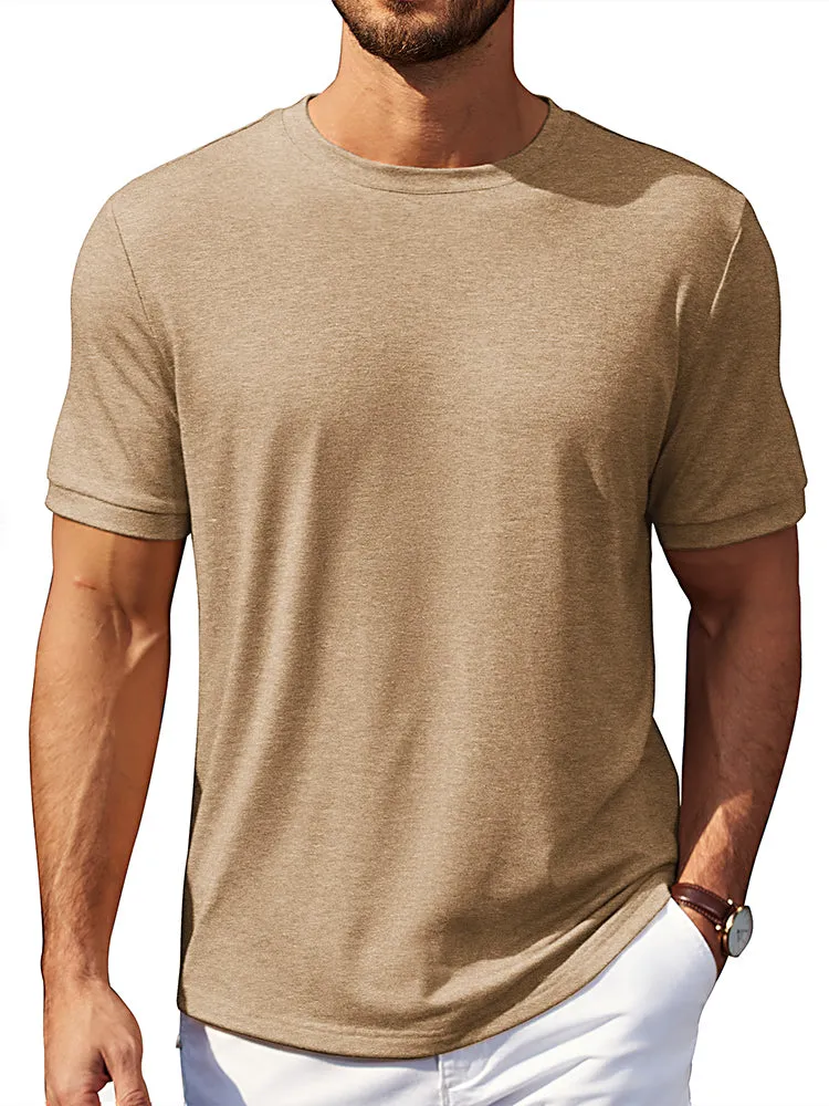 Summer Essentials Casual T-Shirt (US Only) sold by Coofandy product image thumbnail 3