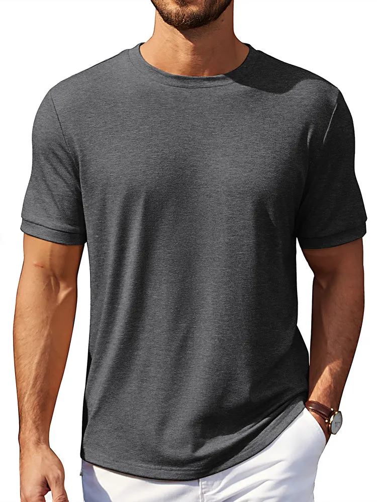 Summer Essentials Casual T-Shirt (US Only) sold by Coofandy product image thumbnail 2