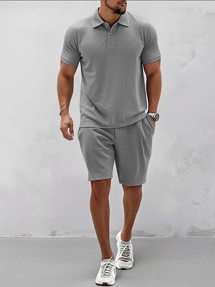 Simple Versatile Summer Casual Set sold by Coofandy product image thumbnail 2