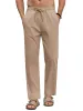 Casual Linen Blend Vacation Yoga Pants (US Only) sold by Coofandy