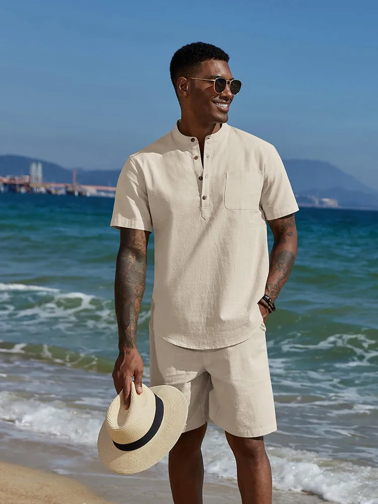 Casual 100% Cotton 2-Piece Vacation Set (US Only) sold by Coofandy