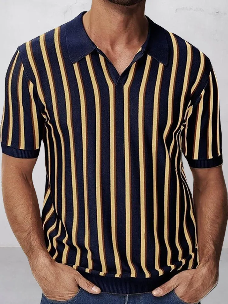 Urban Casual Stripe Knit Top sold by Coofandy product image thumbnail 3