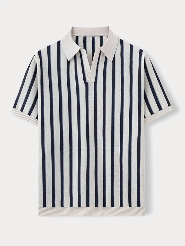 Urban Casual Stripe Knit Top sold by Coofandy product image thumbnail 4