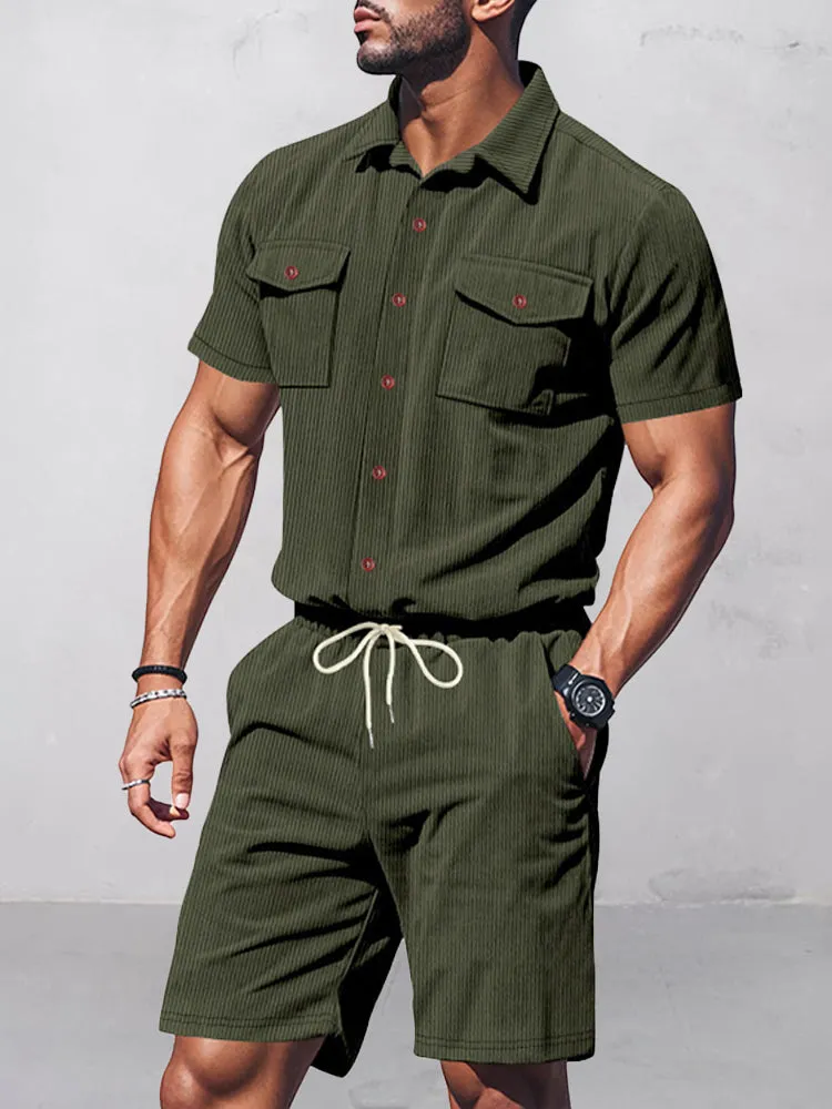 Refined Comfort Corduroy 2-Piece Set sold by Coofandy product image thumbnail 2