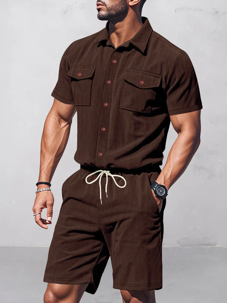 Refined Comfort Corduroy 2-Piece Set sold by Coofandy product image thumbnail 5