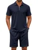 Fashion Polo Shirt Shorts Set (US Only) sold by Coofandy