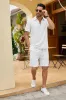 Fashion Polo Shirt Shorts Set (US Only) sold by Coofandy