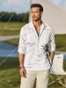 Designer Cocoanut Printed Vacation Shirt (US Only) sold by Coofandy