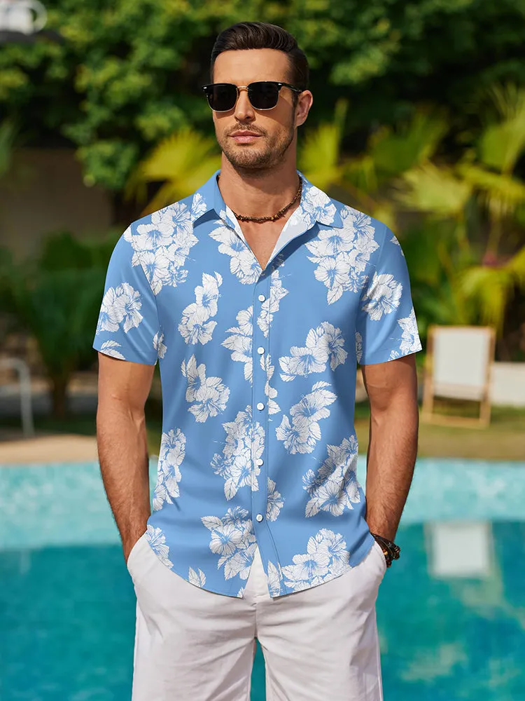 Casual Designer Printed Vacation Shirt (US Only) sold by Coofandy product image thumbnail 2