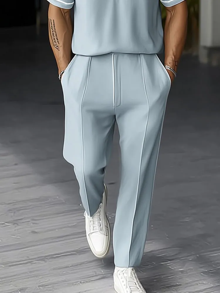 Modern Essential Polo Shirt Set sold by Coofandy product image thumbnail 4