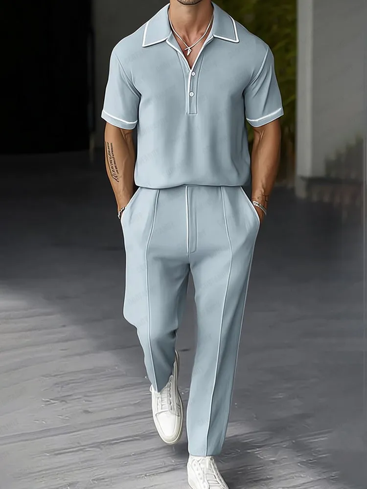 Modern Essential Polo Shirt Set sold by Coofandy