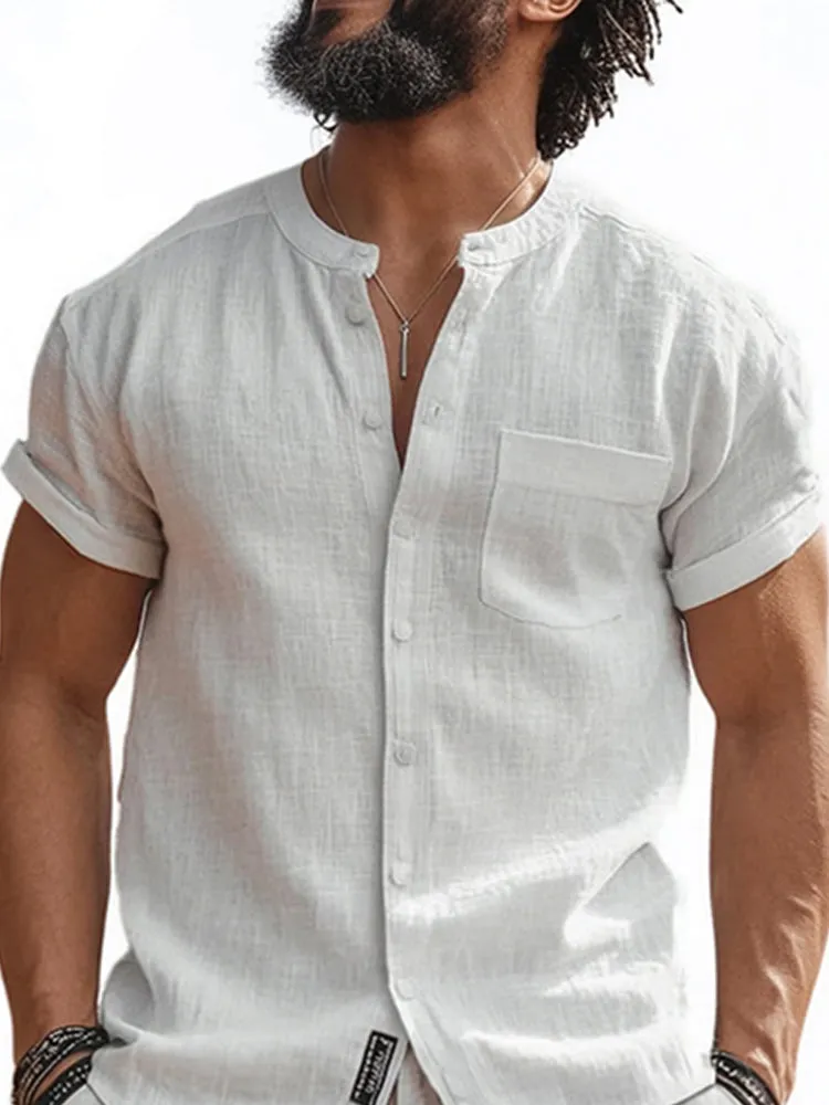 Versatile Style 100% Cotton Shirt Set sold by Coofandy product image thumbnail 3