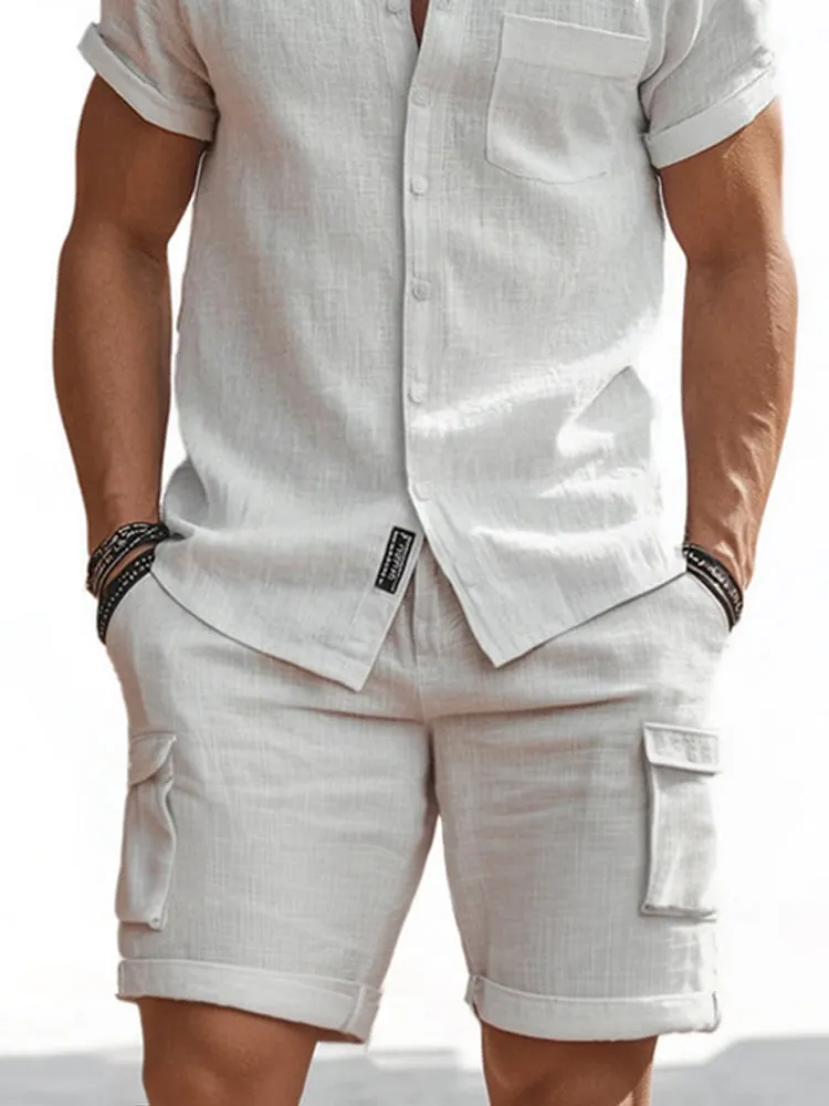 Versatile Style 100% Cotton Shirt Set sold by Coofandy product image thumbnail 4