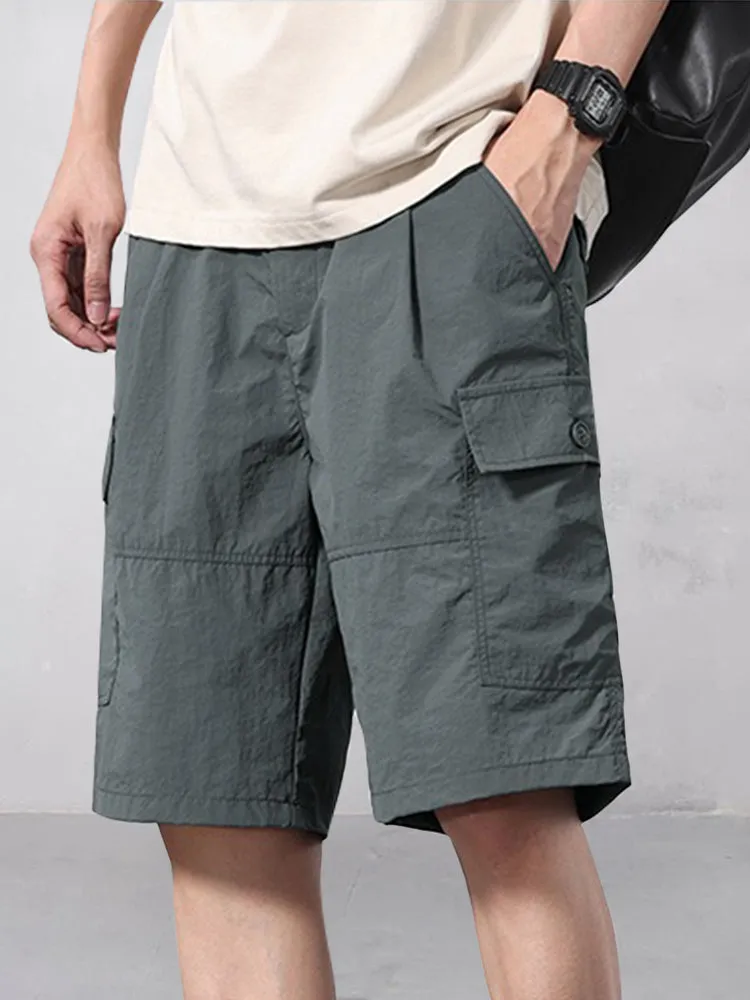 Casual Summer Utility Cargo Shorts sold by Coofandy