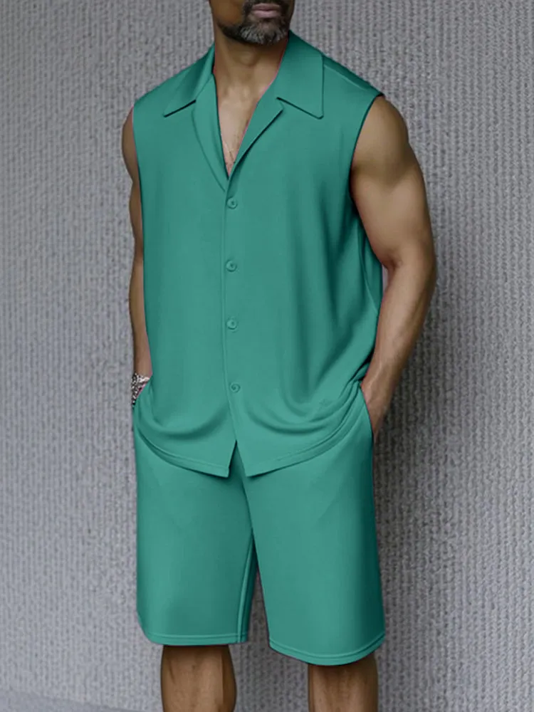 Travel Ready Style Tank Top Set sold by Coofandy product image thumbnail 3