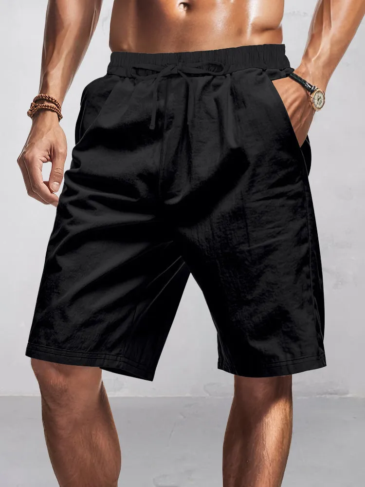 Summer Essential 100% Cotton Shorts sold by Coofandy product image thumbnail 2