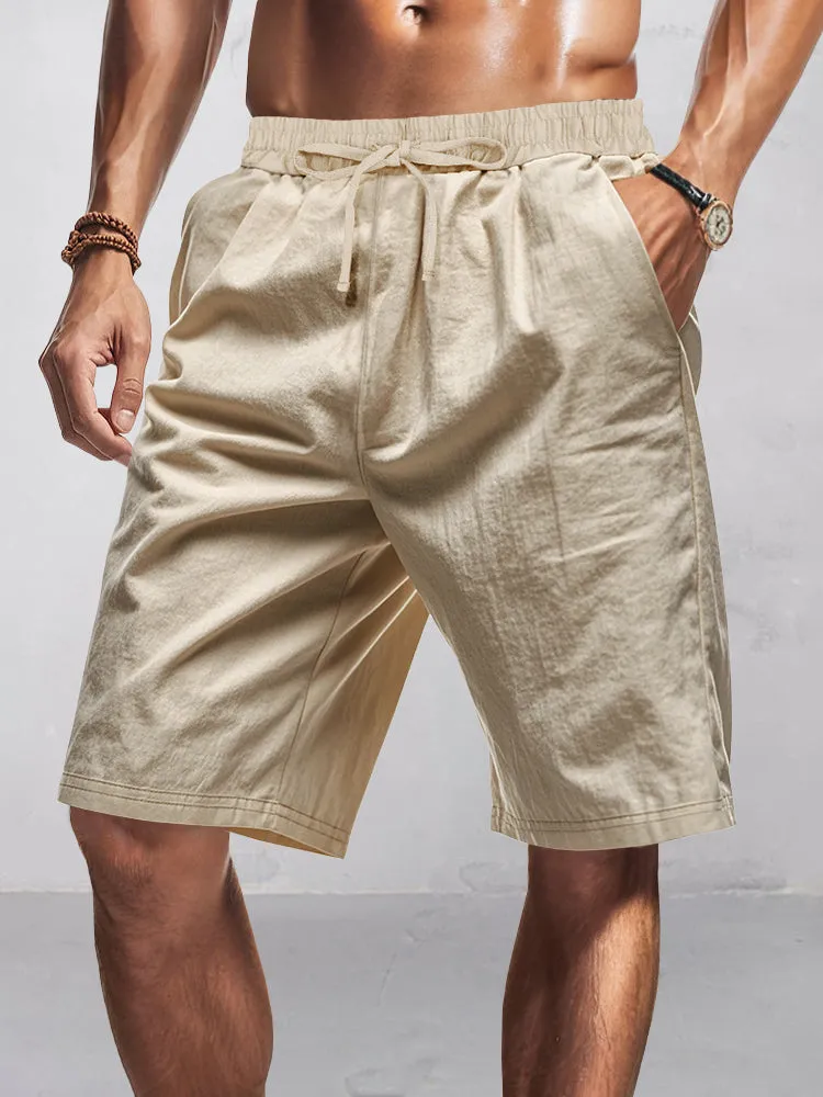 Summer Essential 100% Cotton Shorts sold by Coofandy