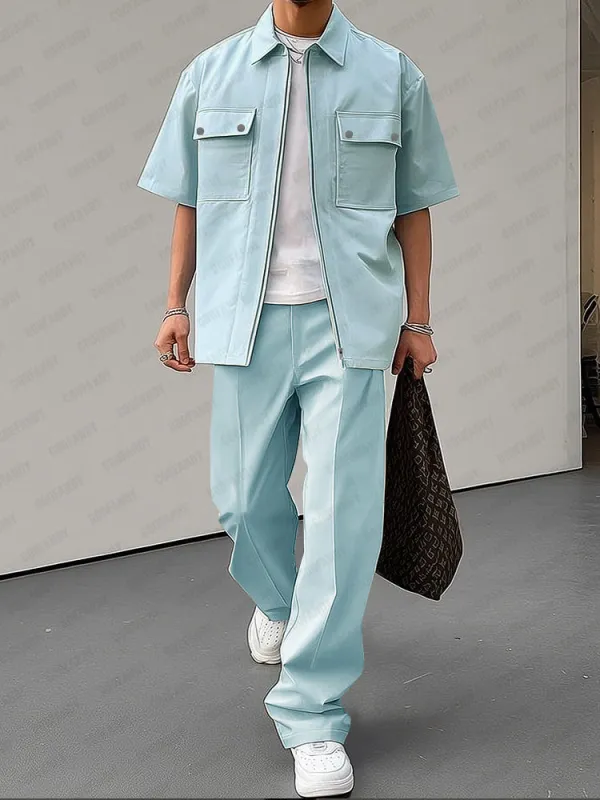 Minimal Utility Cargo 2-Piece Set sold by Coofandy