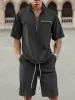 Urban Loose Fit Cotton 2-Piece Set sold by Coofandy