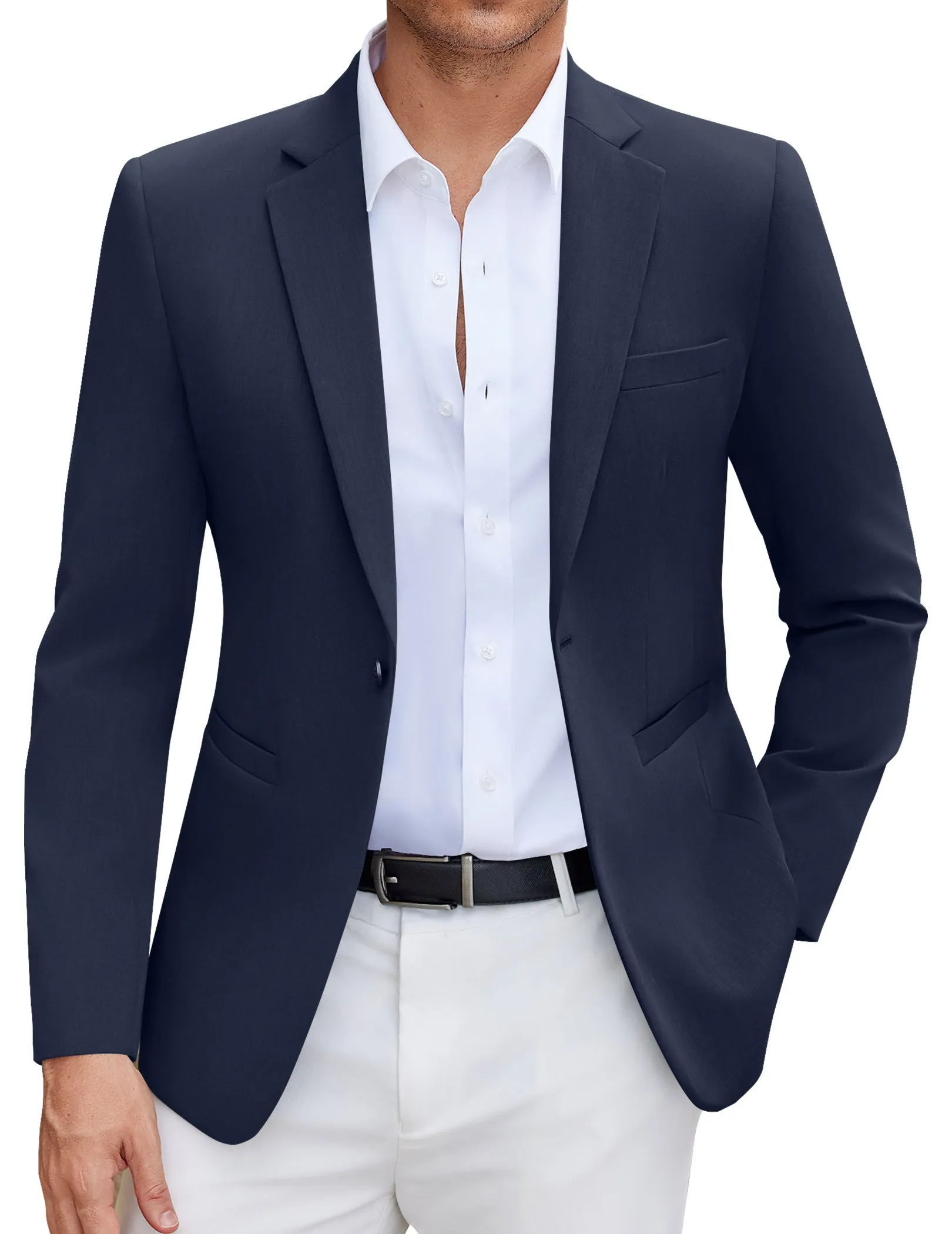 Casual Lightweight Suit Jacket (US Only) sold by Coofandy product image thumbnail 3