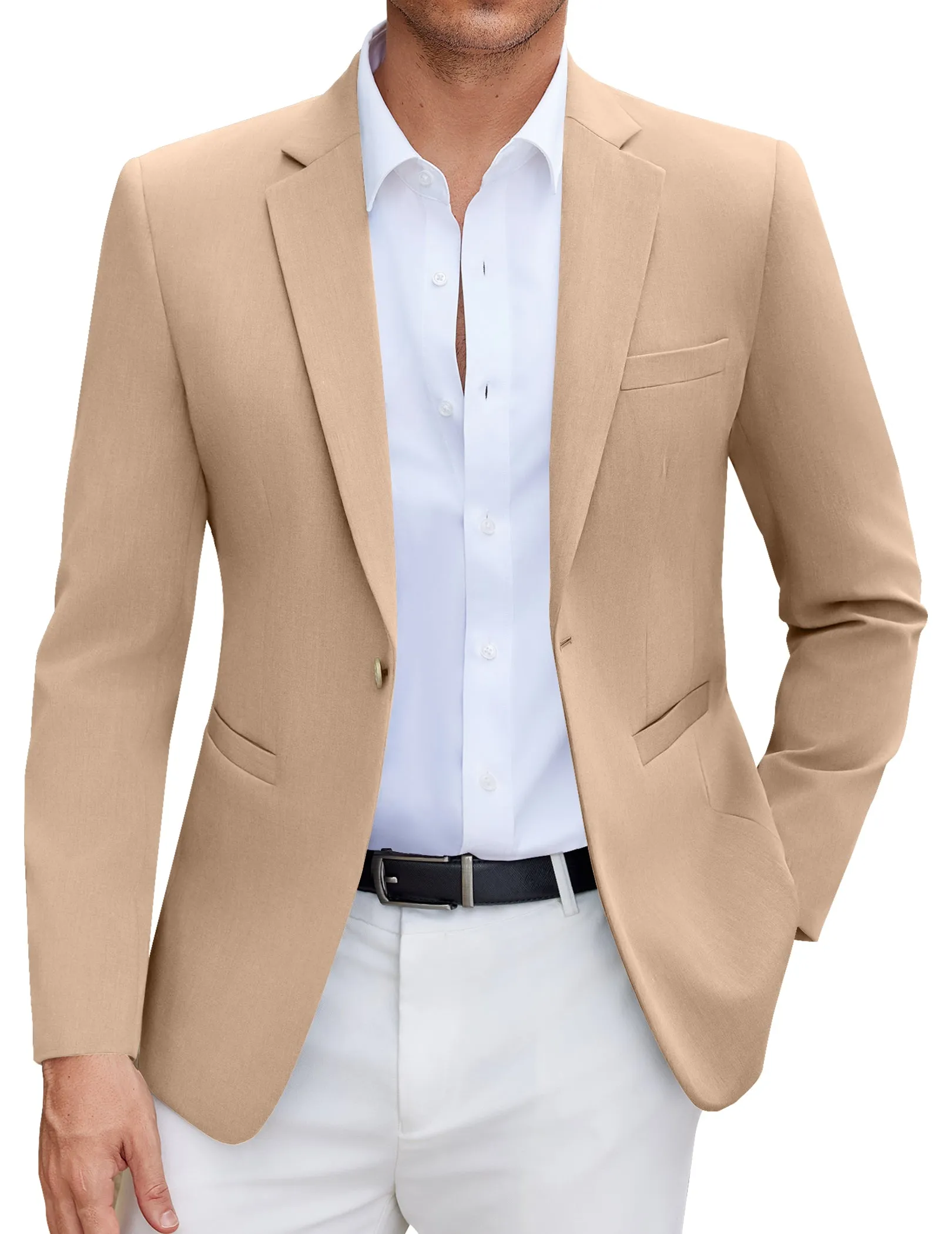 Casual Lightweight Suit Jacket (US Only) sold by Coofandy product image thumbnail 5