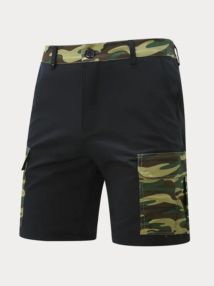 Fashion Camouflage Splicing Cargo Shorts sold by Coofandy product image thumbnail 3