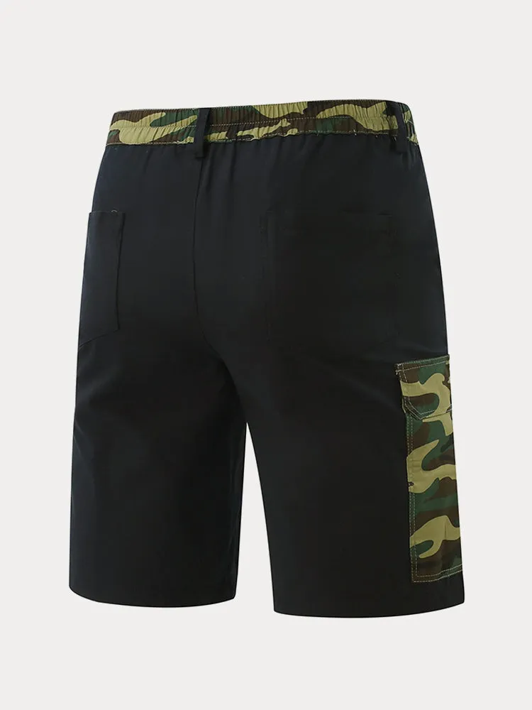 Fashion Camouflage Splicing Cargo Shorts sold by Coofandy product image thumbnail 4
