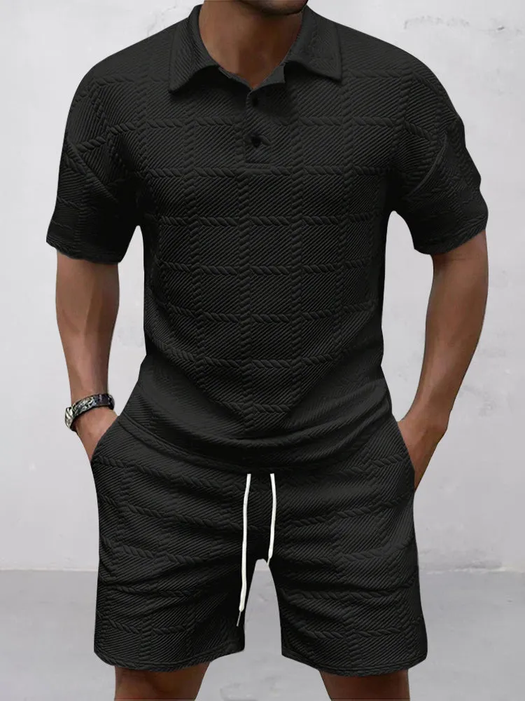 Smart Casual Jacquard Textured Set sold by Coofandy product image thumbnail 2