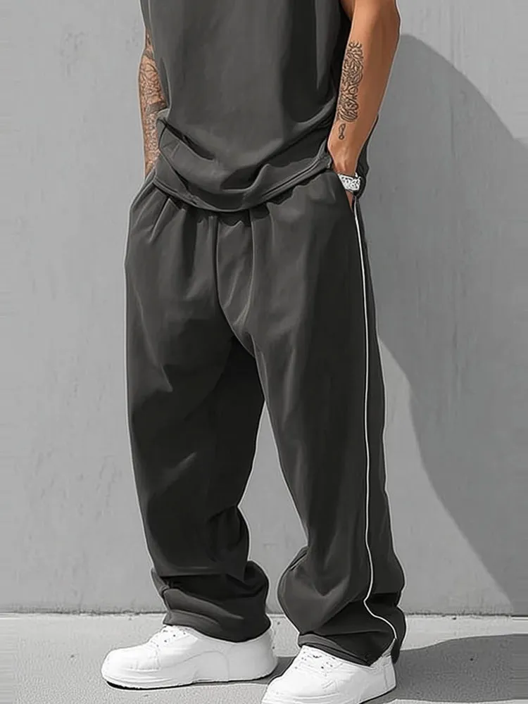 Athleisure Comfort Tank Top Pants Set sold by Coofandy product image thumbnail 4