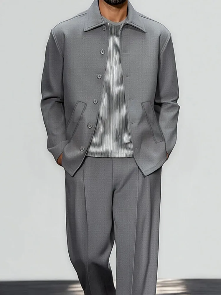 Urban Luxe Casual Thin Suit Set sold by Coofandy product image thumbnail 3