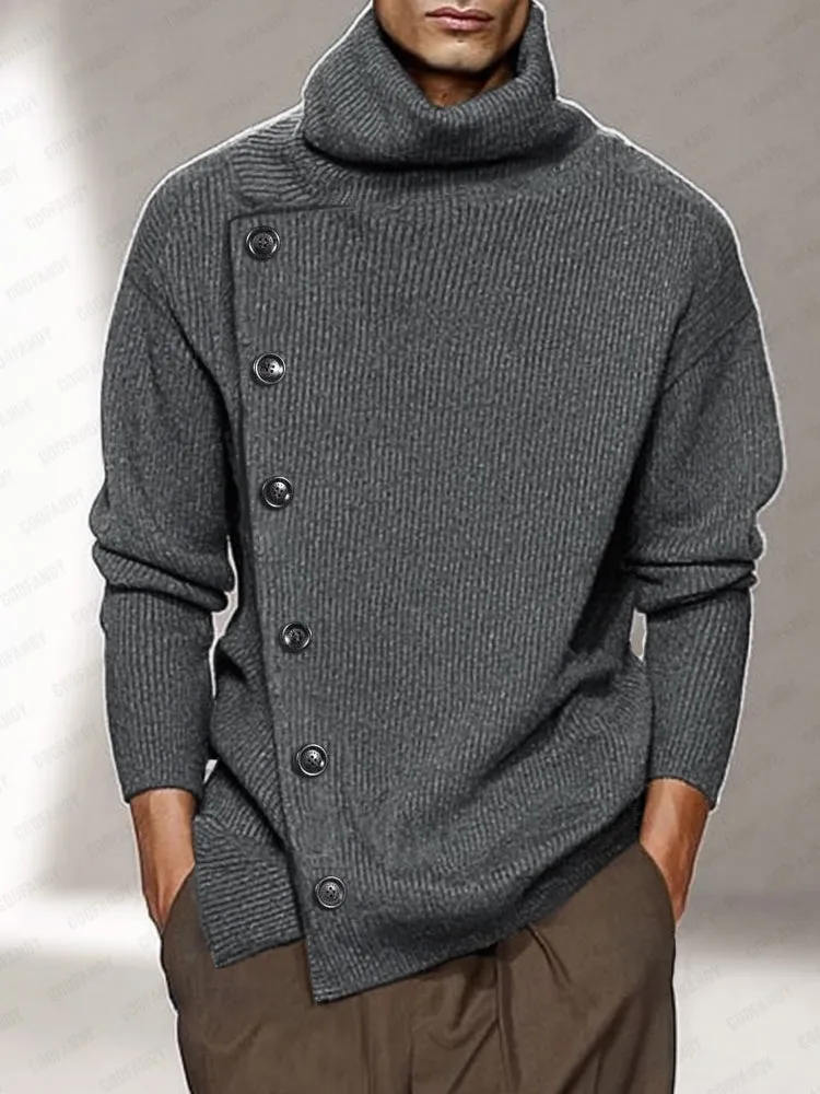 Minimalist Premium Asymmetric Sweater sold by Coofandy