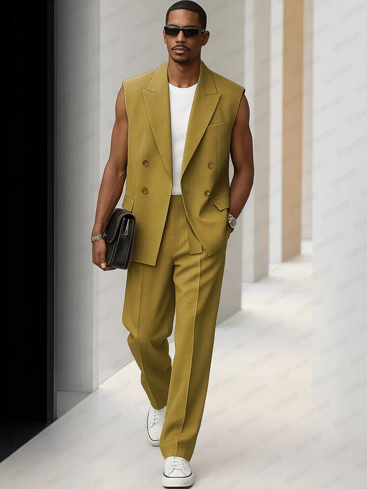 Modern Sharp-Cut 2-Piece Set sold by Coofandy