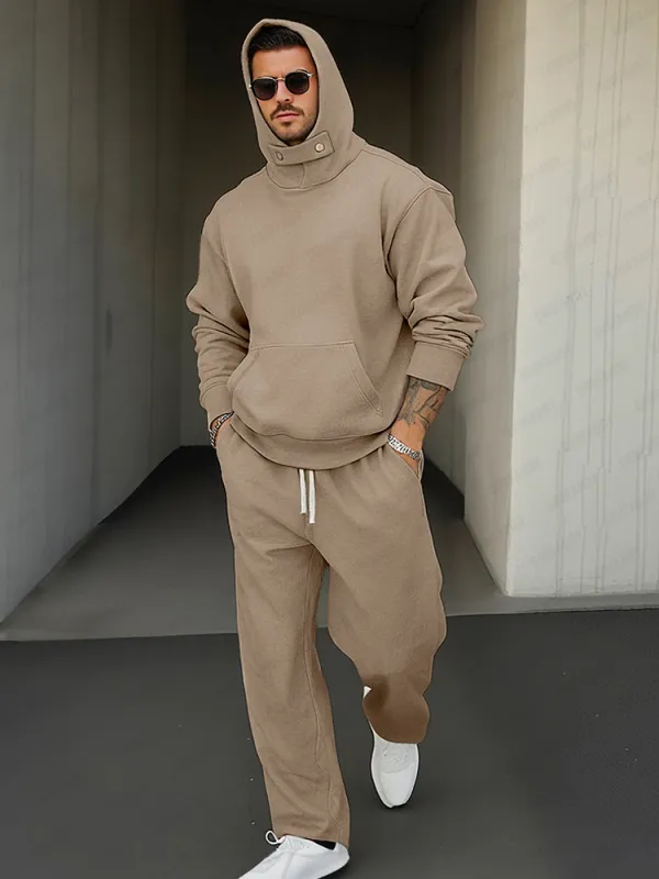 Comfort Athletic Design Hoodie Set sold by Coofandy