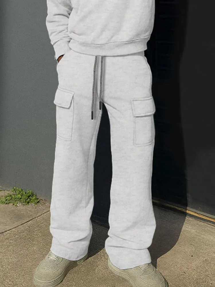 Comfort Ribbed Crewneck Sweatshirt Set sold by Coofandy product image thumbnail 4