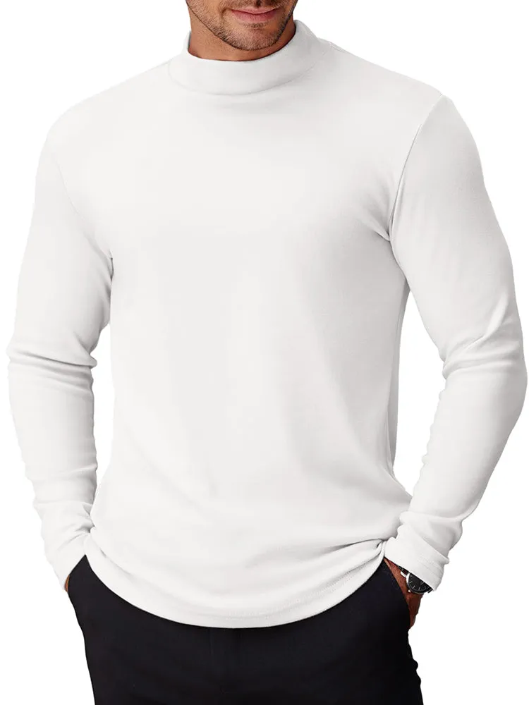 Basic Thermal Turtleneck Pullover Shirt (US Only) sold by Coofandy product image thumbnail 4