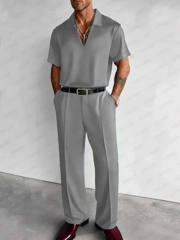 Business Casual Shirt Pants Set sold by Coofandy