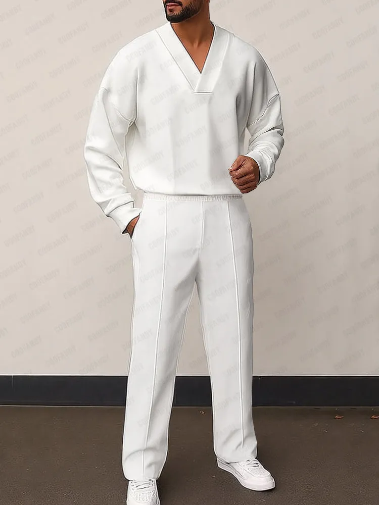 Modern Clean Line 2-Piece Outfits sold by Coofandy