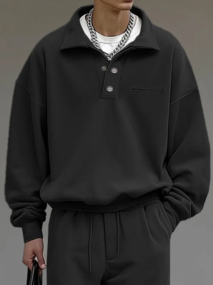 Casual Unrestricted Sweatshirt Pants Set sold by Coofandy product image thumbnail 3