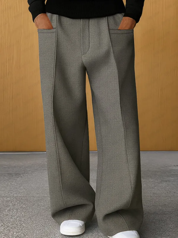 Timeless Silhouette Straight Leg Pants sold by Coofandy
