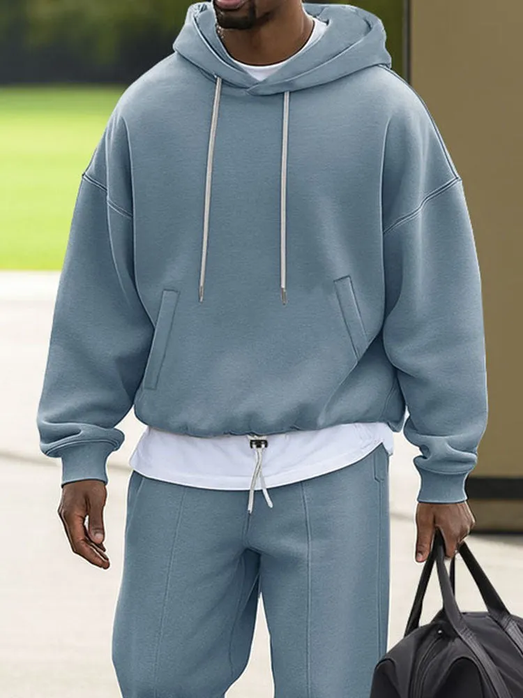 Unique Loose Fit Hoodie Jogger Pants Set sold by Coofandy product image thumbnail 3