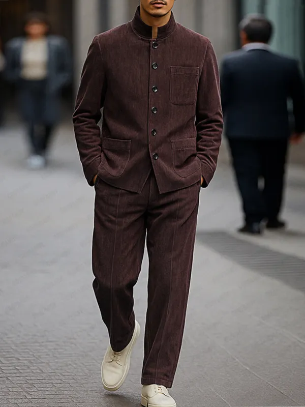 Fashion Forward Smart Casual Matching Set sold by Coofandy