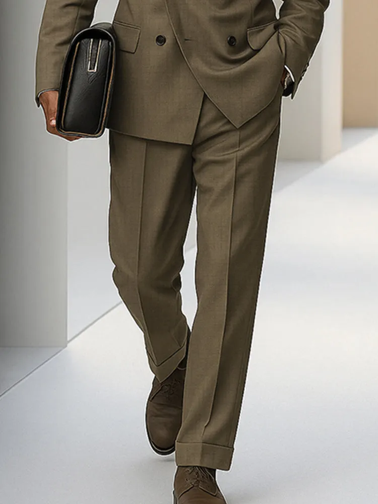 Stylish Gentlemen Double-Breasted Suit Set sold by Coofandy product image thumbnail 4