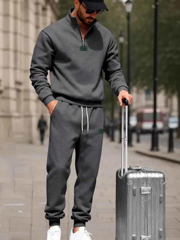 Athletic Comfort Fleece Sweatsuit Set sold by Coofandy