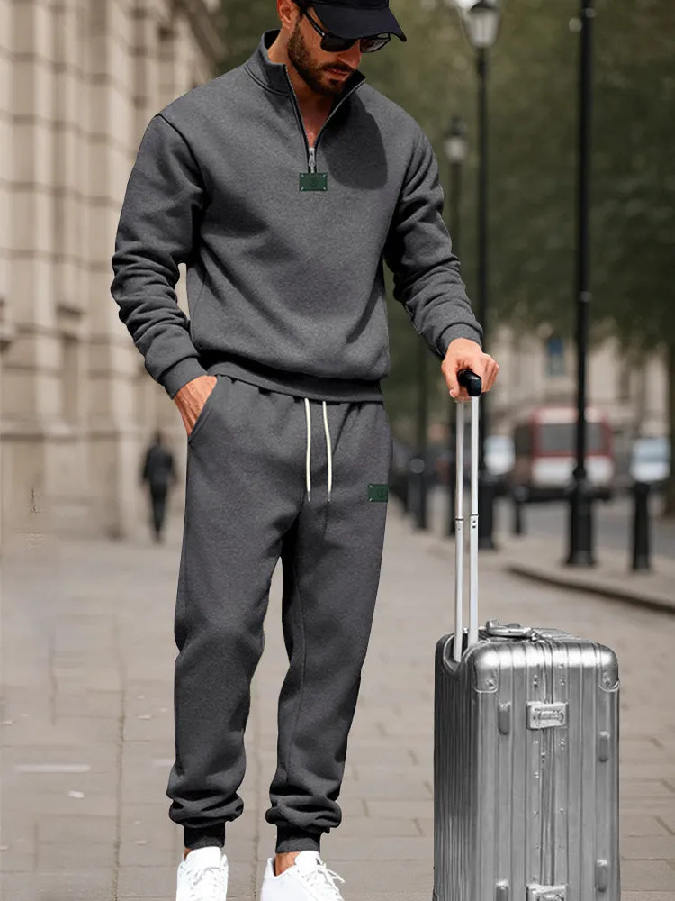 Athletic Comfort Fleece Sweatsuit Set sold by Coofandy