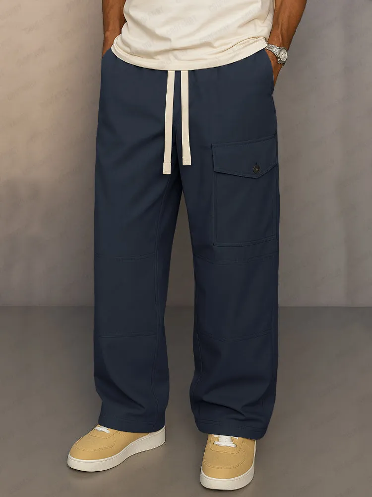 Utility Functional Casual Cargo Pants sold by Coofandy