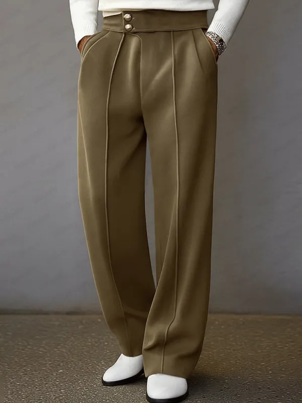 Modern Casual Straight Leg Suit Pants sold by Coofandy