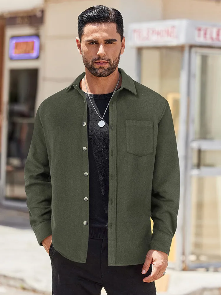 Casual Flannel Long Sleeve Shirt (US Only) sold by Coofandy product image thumbnail 3