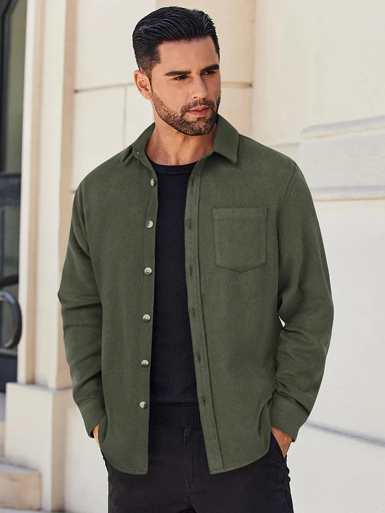 Casual Flannel Long Sleeve Shirt (US Only) sold by Coofandy product image thumbnail 4