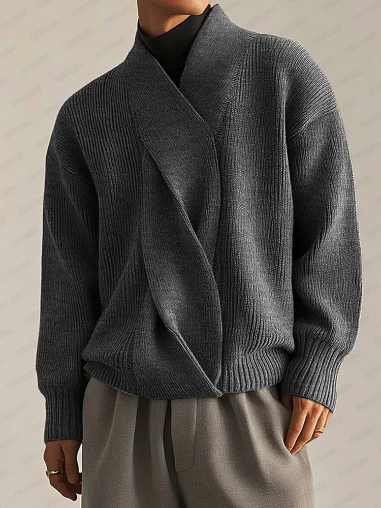 Stylish Soft Twist Design Sweater sold by Coofandy product image thumbnail 2